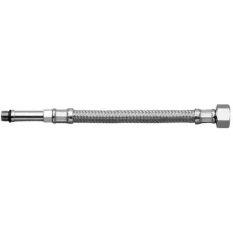 Flessibile in acciaio inox per monoforo attacco lungo dn10 m.10 f.3/8 m.10x1 cm 35