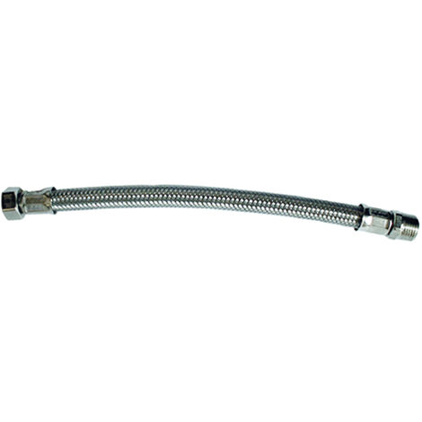 Flessibile in acciaio m3/8' f1/2' cm 40 per idraulica