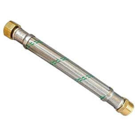 Flessibile Inox Antivibrante Parigi "Green Flexcore"  - MF 3/4" cm.40 - DN20