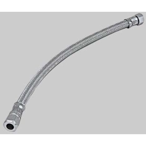 FLESSIBILE INOX CON BICONO FEMMINA - cm 40 F 3/8 x bicono 10