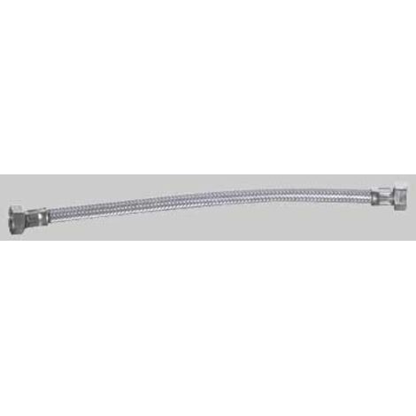FLESSIBILE INOX F/F 1/2 X 3/8 - cm 60