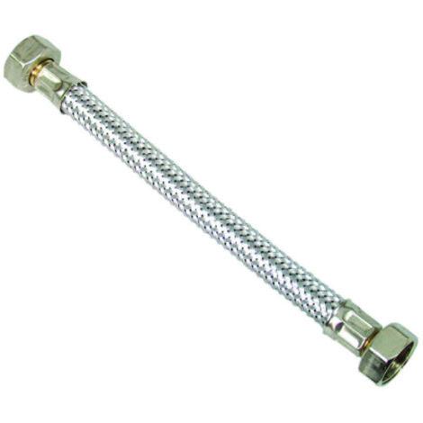 Flessibile Inox F1/2 - F1/2 - F 1/2" F 1/2" cm.30 - 10 pz