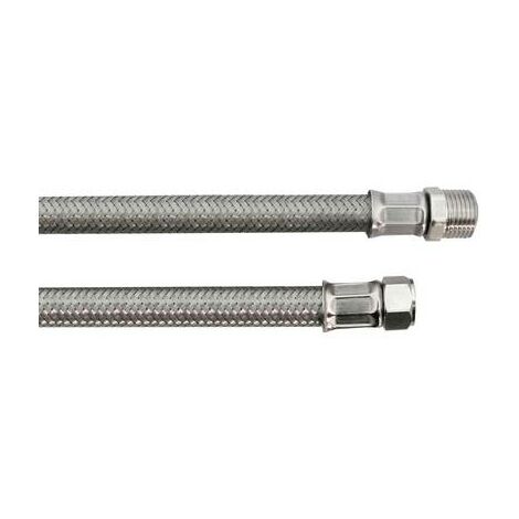 FLESSIBILE INOX MODELLO GIGANTE CM. 30 Misura: FF 1/2 x 1/2