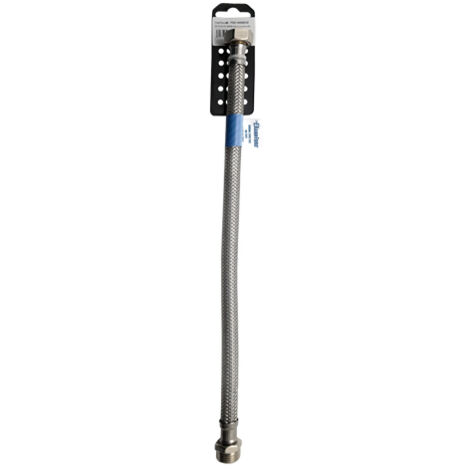 FLESSIBILE INOX MODELLO NORMALE  CM. 40 S-BRICO MF 3/8 x 1/2 FAIDF