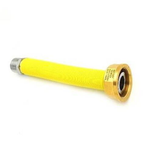 FLESSIBILE INOX PER CONTATORE GAS MF CM.20 1" 1/4 x 3/4"