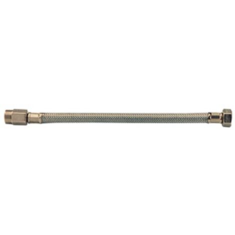 FLESSIBILE INOX PROLUNGATO M 1/2 F 3/8 50 CM DN10