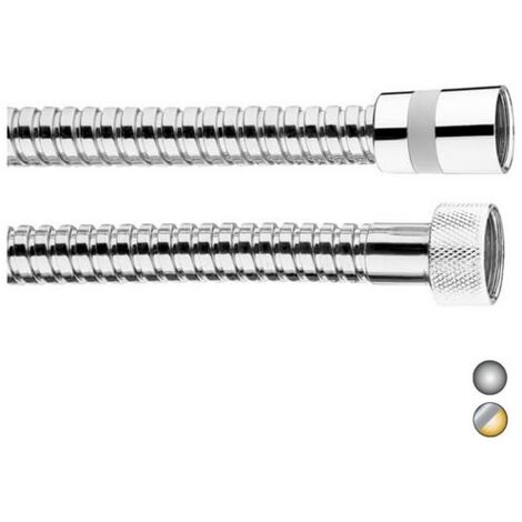 FLESSIBILE OTTONE DOPPIA AGGRAFFATURA 200 cm (2 mt) BOSSINI Cromo Oro