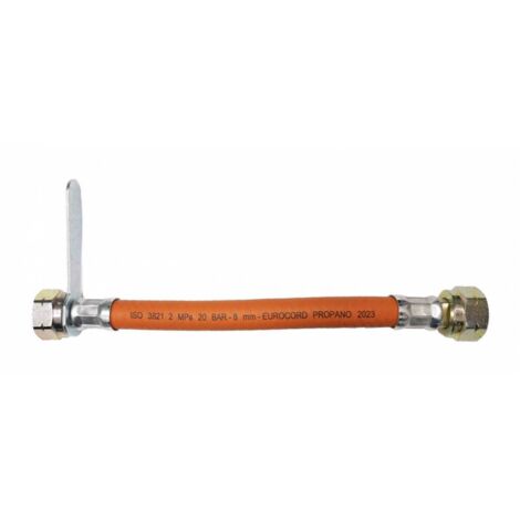 Flessibile Per Centraline Gomma Cm.50 F.F.1/2 Gas - 6 Pz