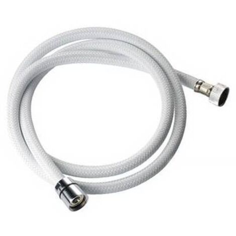 FLESSIBILE PER DOCCIA IN NYLON BIANCO cm 150