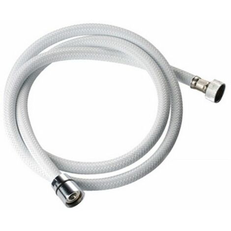FLESSIBILE PER DOCCIA IN NYLON BIANCO cm 200