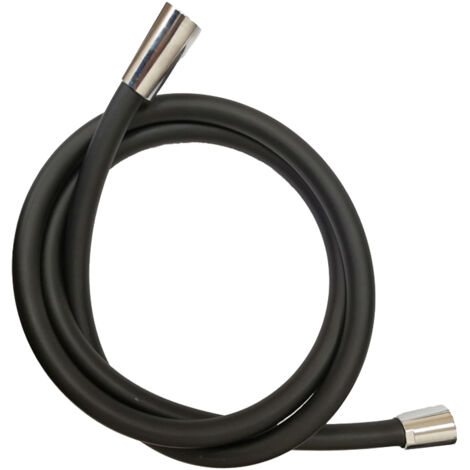 FLESSIBILE PER DOCCIA NERO OPACO 150 CM- 1,0 pz