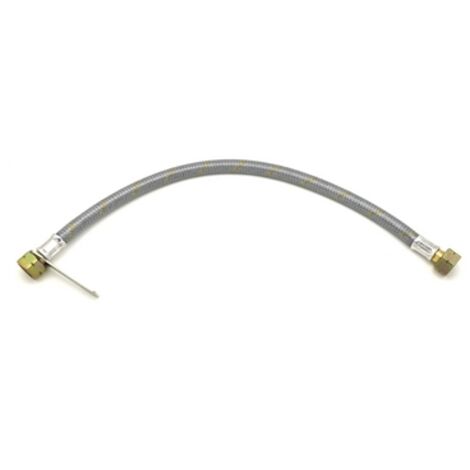 FLESSIBILE PER GAS FF GPL PLASTIFICATO cm 50 - 1/2 x 1/2