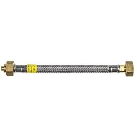 FLESSIBILE PER GAS TRECCIA INOX SICURGAS NG DN8 1000 mm PARIG