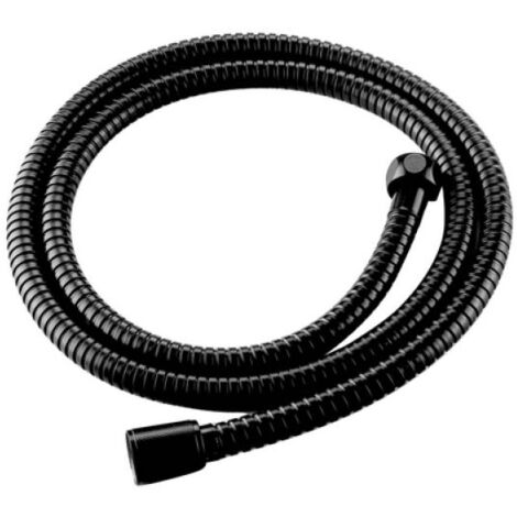 FLESSIBILE RICAMBIO PER RUBINETTERIA COLORATA Nero - cm 105