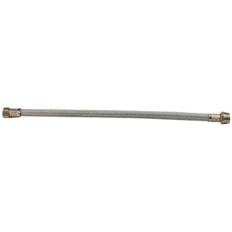 FLESSIBILI INOX M.F. 1/2 CM. 25 DN.10. Prezzo per 1 pezzo.