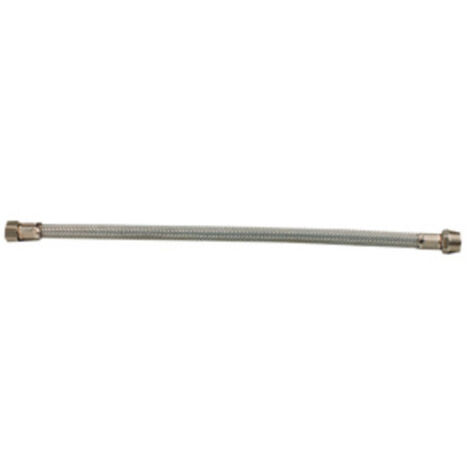 FLESSIBILI INOX M.F. 3/8 CM. 30 DN.10. Prezzo per 1 pezzo.