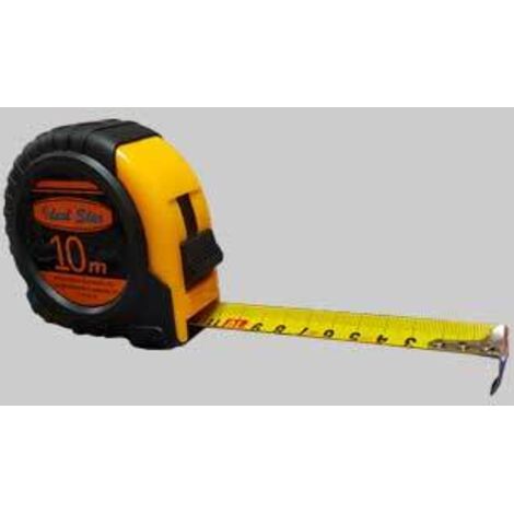 Flessometro in abs/gomma ideal star mt 3x19 mm