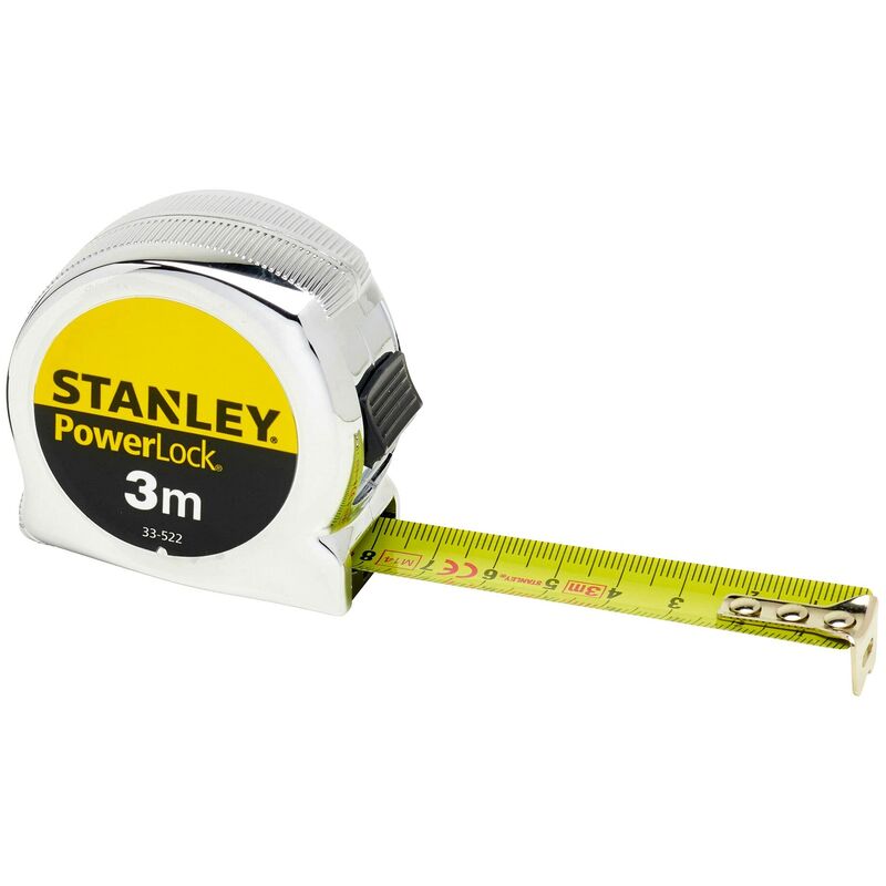 Image of 0-33-522 Flessometro Powerlock 3m x 19mm - Stanley