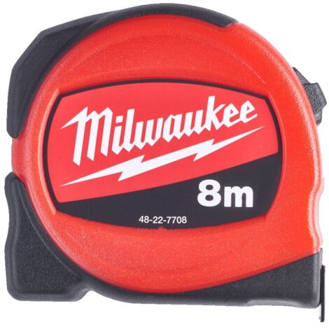 Flessometro Slim Milwaukee 48227708 8 metri x 25mm