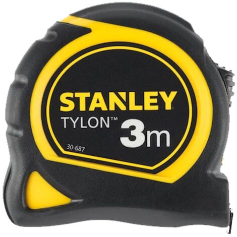Flessometro "Tylon" con cassa in ABS antiurto -3 mt x 12.7 mm