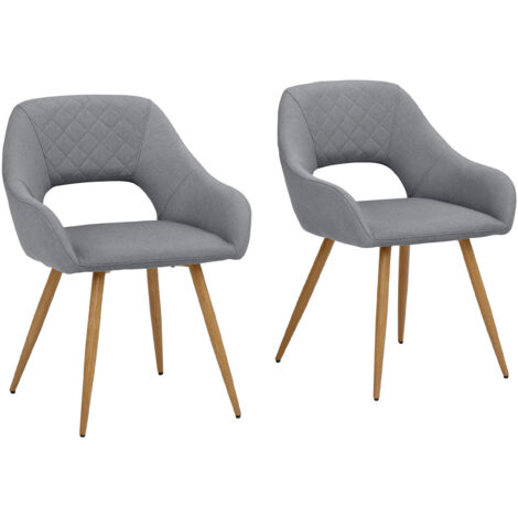 Fleur 2-Paquet de 2 chaises de salle à manger