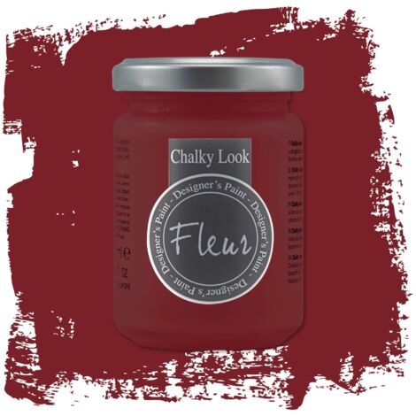 Fleur - Colori a base minerale - Fleur chalky look - effetto gesso 130 ml - scegli il colore / -/F34 Red oxide