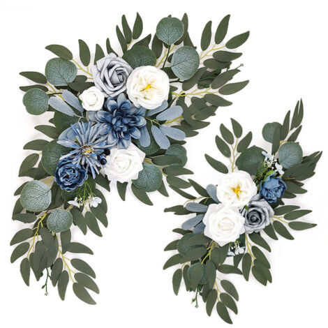 Fleur de Fascia de Fleur D'arche de Fleur de Simulation, Arches de Mariage pour la Fête de Cérémonie et la Décoration de Mariage de Toile de Fond de Réception (V)