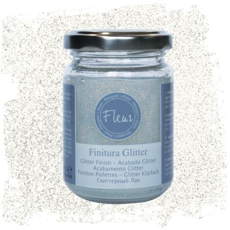 Fleur - Glitter  130 ml - scegli il colore / Silver glam