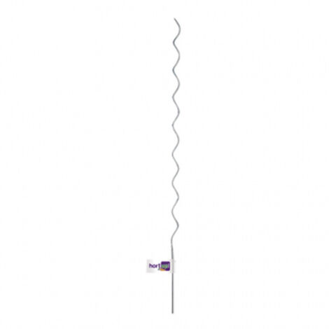 Fleur Hort Up Tutor en acier spiral pour tomate, 7 mm, 1,80 m