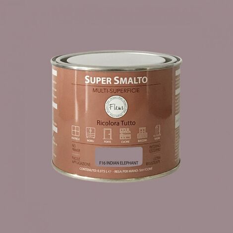 FLEUR SUPER SMALTO MULTI-SUPERFICIE 375ML F16 INDIAN ELEPHANT