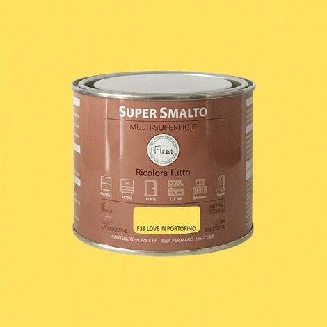 FLEUR SUPER SMALTO MULTI-SUPERFICIE 375ML F39 LOVE IN PORTOFINO