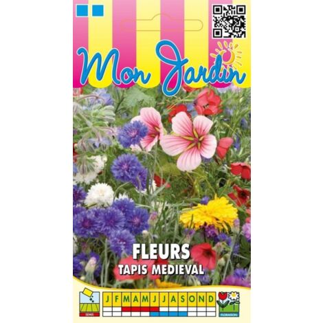 Fleurs annuelles Tapis Médiéval - 3g
