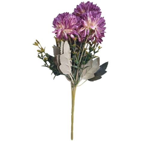Fleurs artificielles, chrysanthèmes, fleurs en soie, fleurs artificielles, fleurs simulées, bouquets de fleurs fraîches, décorations d'intérieur