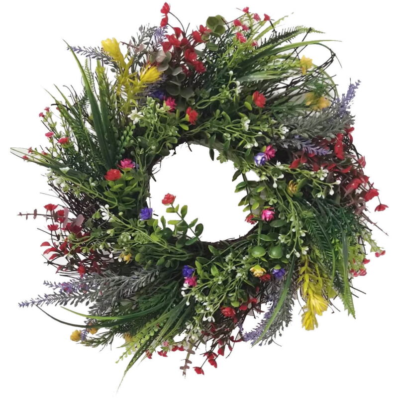 Feiyue - Fleurs artificielles, fausses fleurs pour la fête des Mères, décorations de mariage, pour terrasse extérieure, cadeaux pour maman/elle