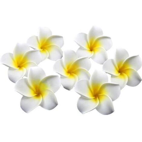 Fleurs artificielles - Non spécifié - 100pcs - Mousse durable - 6cm - Blanc