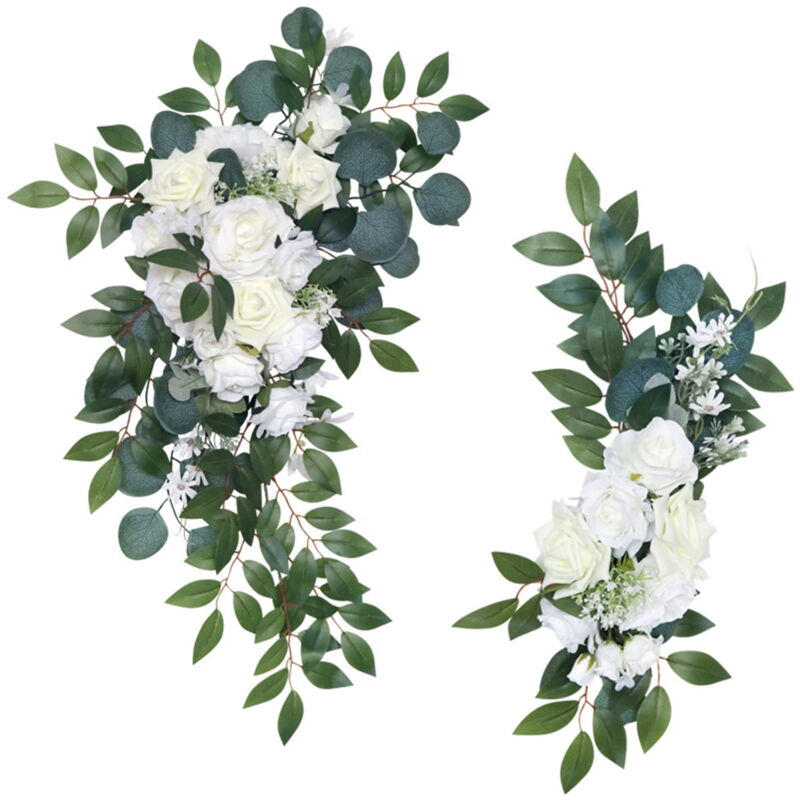 Fleurs artificielles pour décoration de mariage, fête de mariage, accessoires floraux artificiels