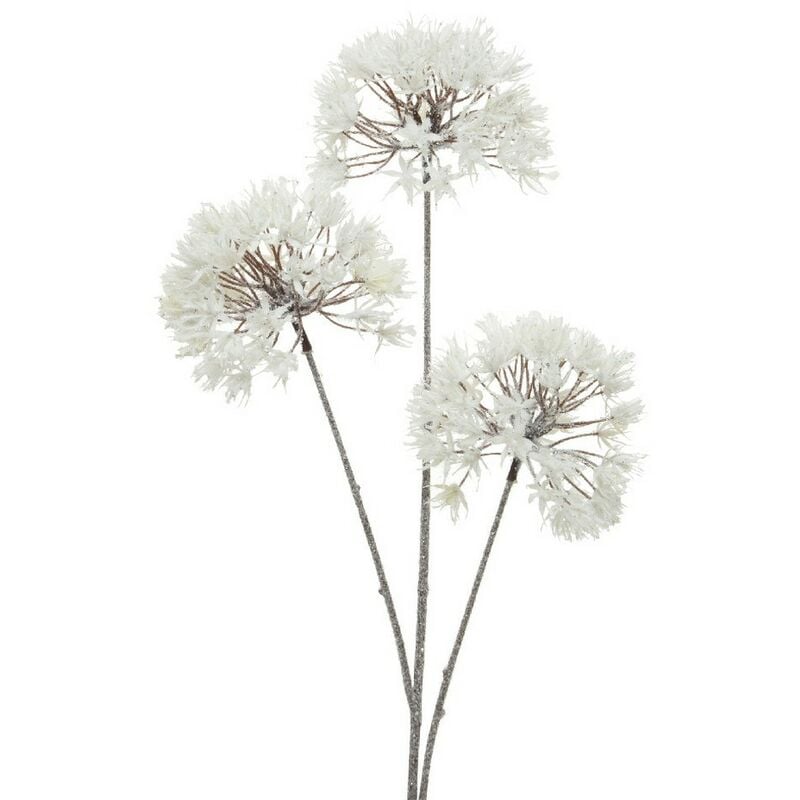 Fleurs avec tige en plastique 80 cm.