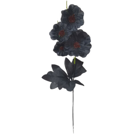 Fleurs de Pavot Artificielles, Fausses Fleurs de Pavot, Fleurs en Soie pour la Décoration de Fête à la Maison Décoration de Mariage (J)