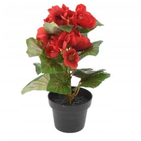 Fleurs décoratives artificielles en pot 22x11x11 cm
