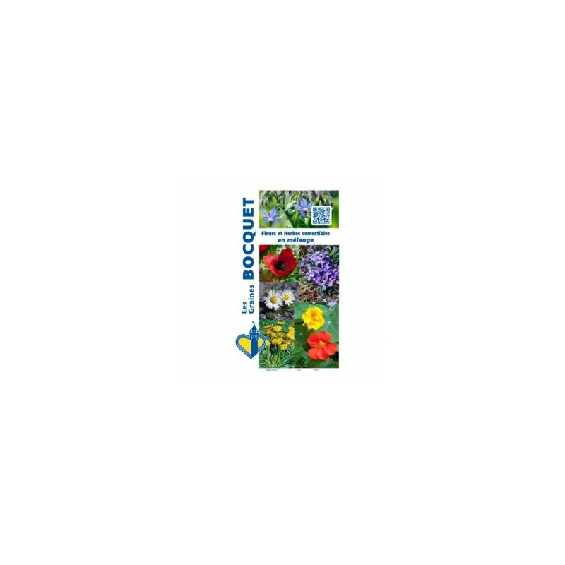 Graines Bocquet - Fleurs et Herbes comestibles - 3g