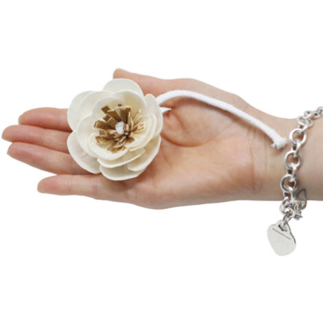 Fleurs naturelles pour diffuseur - Petit coquelicot sur ficelle- Vendu par 1
