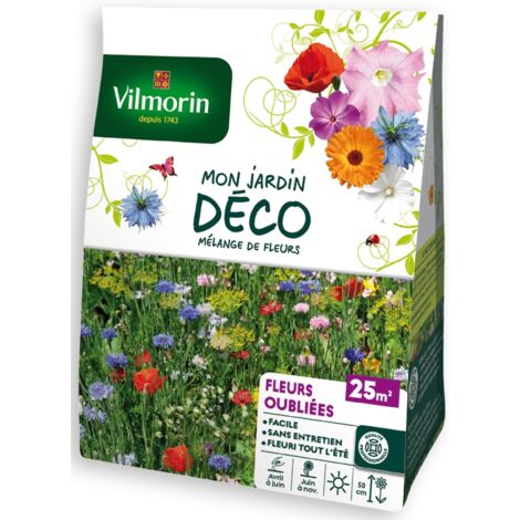 Fleurs Oubliées - 25 m² - Mélange de fleurs Vilmorin