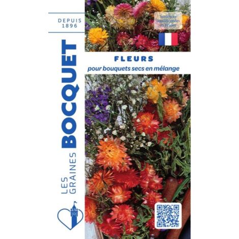 Fleurs pour bouquets secs en mélange - 1g
