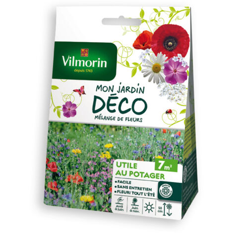 Fleurs Utiles au Potager - 7 m² - Mélange de fleurs Vilmorin