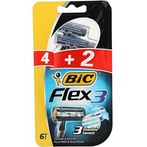 Flex 3 Classic blister rasoio 4 + 2 unità