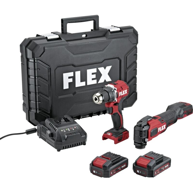 Flex Tools - Flex Akku DuoPack dd ld+mt 18-ECTC/2.5 Set