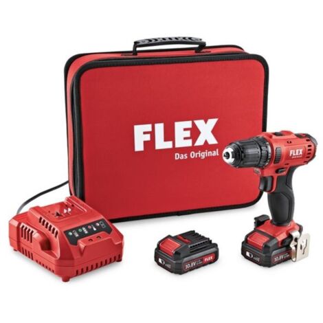 Flex Akkuschrauber Set DD2G10.8-LD inkl. 2 Akkus - 450561
