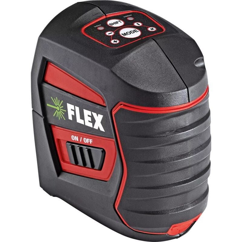 Flex Laser à lignes croisées auto-nivelant avec mode récepteur (509833)