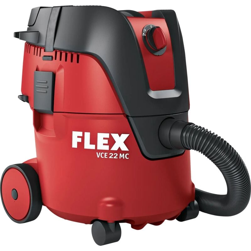 Aspirateur de sécurité à batterie vce 22 l mc 2x18.0, classe l, 20 l sans batterie ni chargeur - Flex