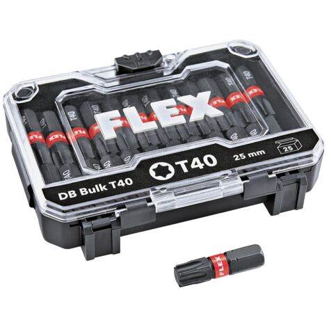 Flex Bit-Box DB Bulk T40, 25 Stück